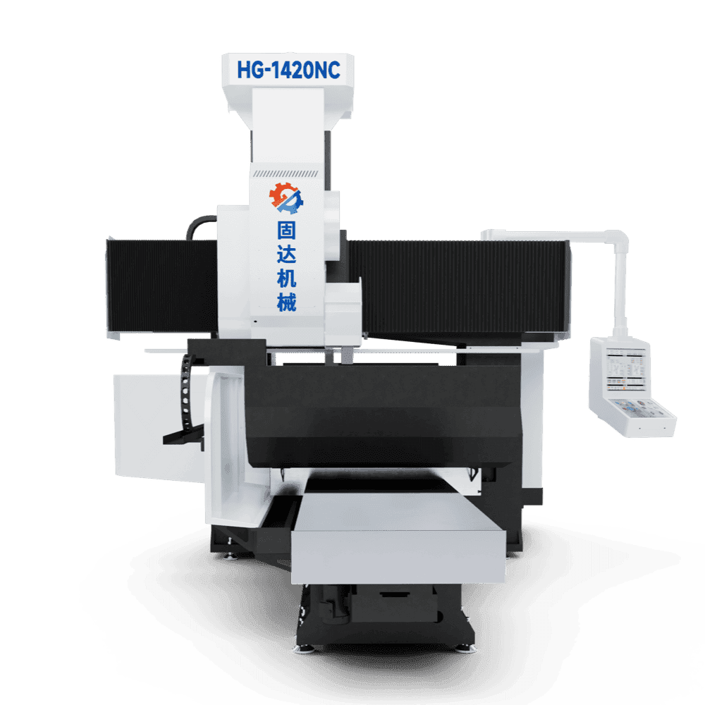 Processing capacity（Maximum grinding L*W*H）:2000*1000*450mm. CNC Surface grinding machine has a gantry layout as a whole, and the base,columns, and beams form an integral rigid frame structure.